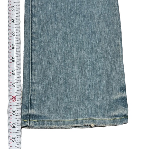 Yanük 6 Pocket Classic USA Made Cotton Blend Patchwork Jeans Womens 25 (27.5x34) - Picture 12 of 13